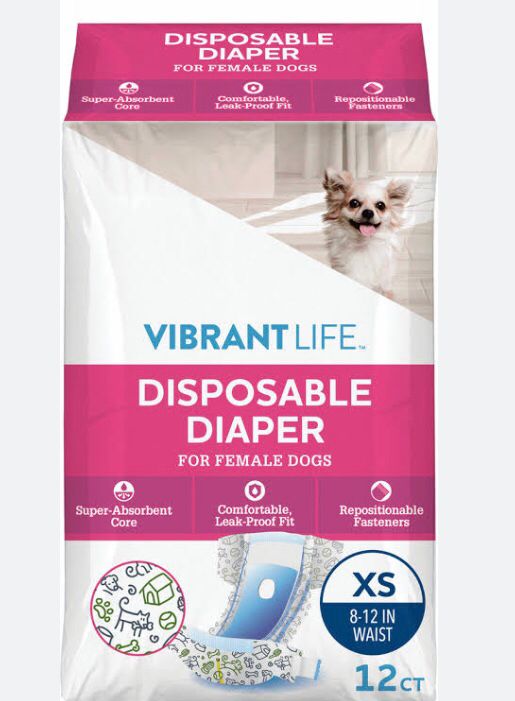 PAÑALES VIBRANT LIFE 12 PZS