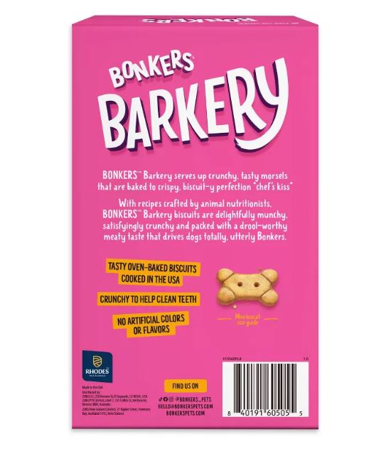 PREMIOS PARA BONKERS BARKERY SABOR POLLO