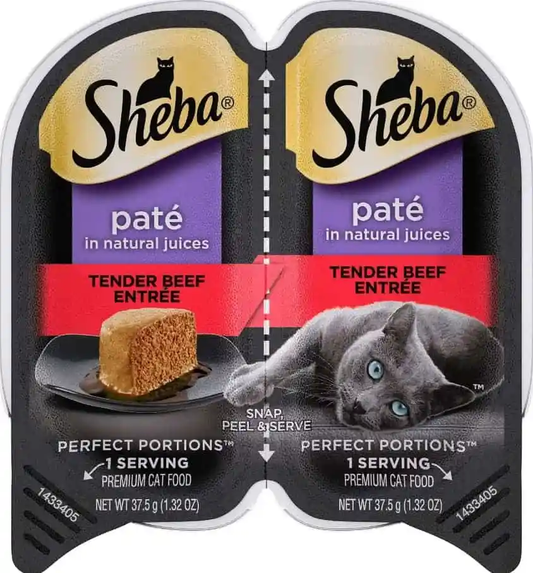 SHEBA TENDER BEEF ENTREE