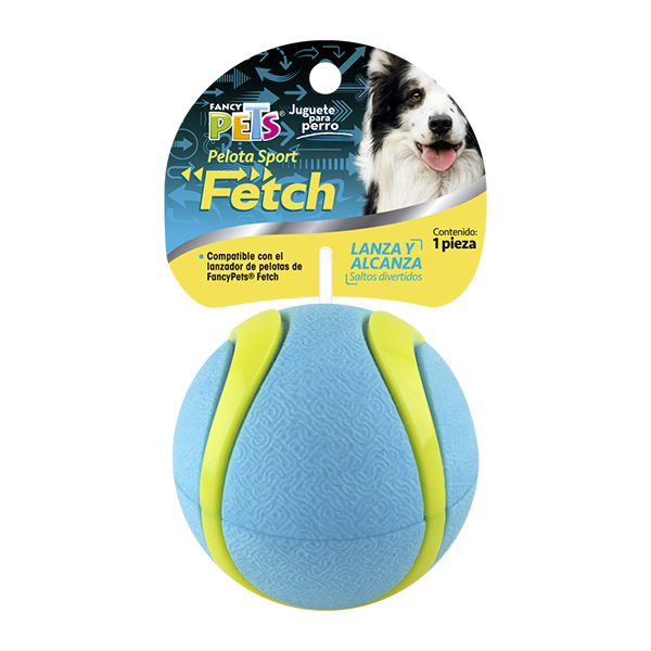 JUGUETE PARA PERRO PELOTA SPORT FETCH