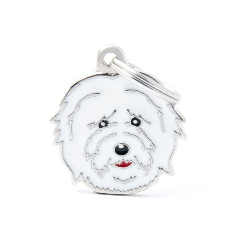 PLACA DE IDENTIFICACION COTON DE TULEAR PARA MASCOTAS